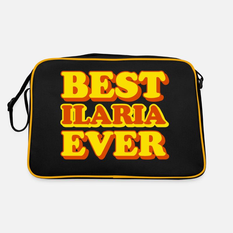 Ilaria First Name Funny Gift Retro Bag