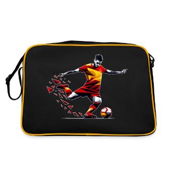 Football Espagne - Sac Retro - noir/or - Dos