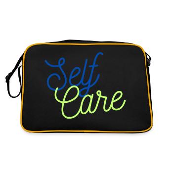 SelfCare - Retro Bag - black/gold - Back