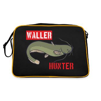 Chasseur de poisson-chat Chasseur de poisson-chat Poisson-chat chasseur de poisson-chat - Sac Retro - noir/or - Dos
