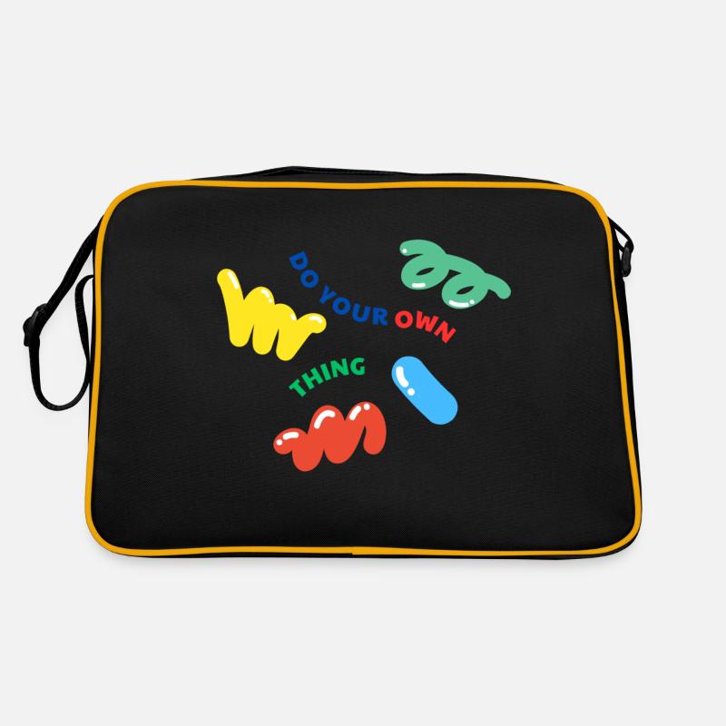 Do Your Own Thing - Mach dein eigenes Ding Retro Tasche