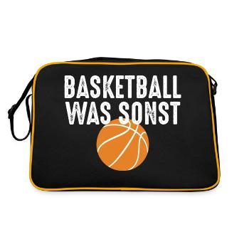 Basket-ball - Sac Retro - noir/or - Dos