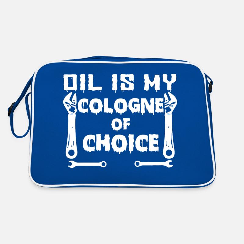 L’huile est mon parfum de prédilection - Mechanic Sac Retro
