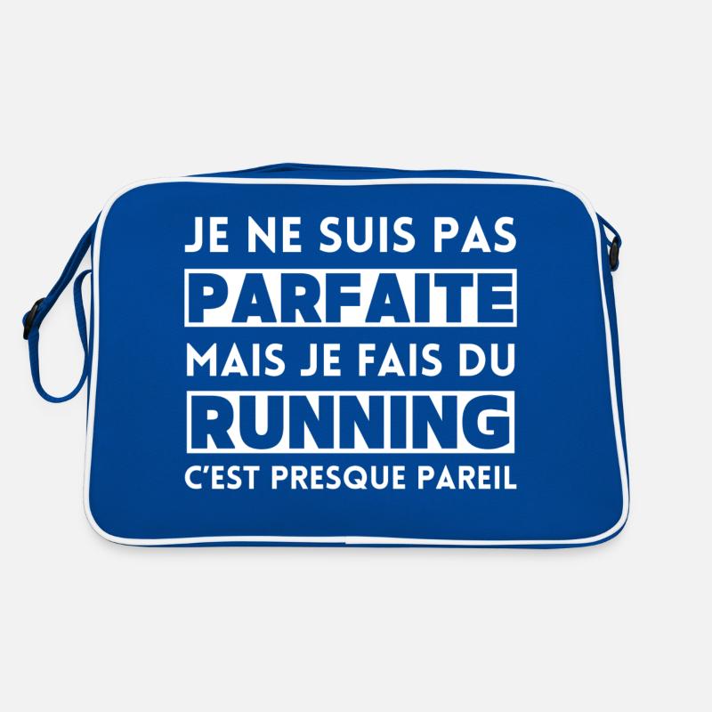 Je ne suis pas parfaite mais je fais du running Sac Retro