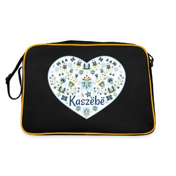 Heart of Kaszebe - Retro Bag - black/gold - Back
