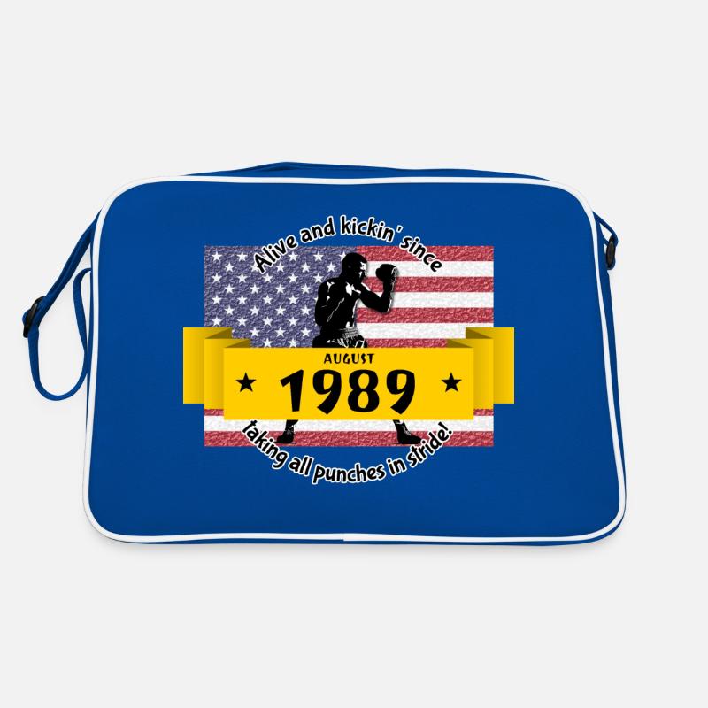 35. Geburtstag Vivant et dynamique depuis 08/1989 Sac Retro