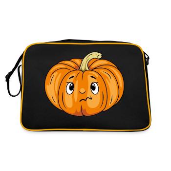 Émotion de citrouille douteuse - Sac Retro - noir/or - Dos