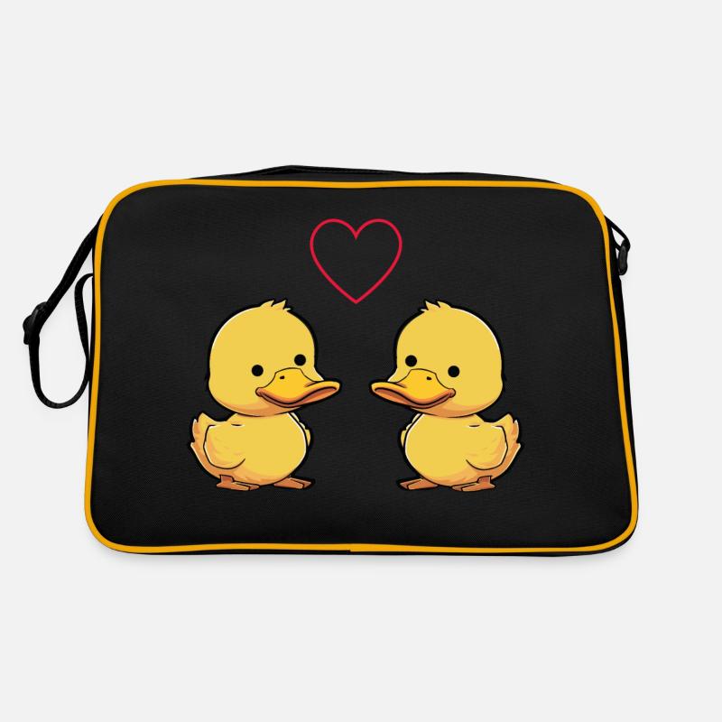 Duck Duck Love Retro Bag