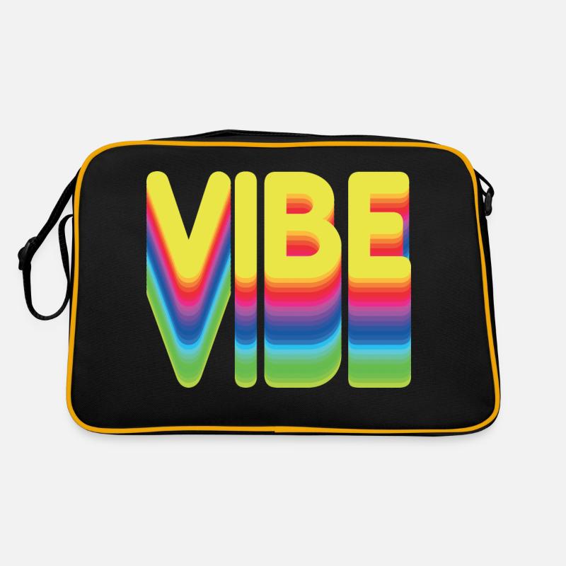 Nur gute Vibes - retro style Retro Tasche