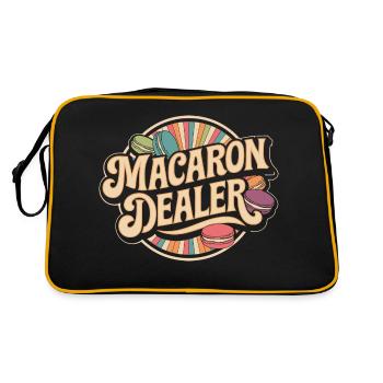 Conception d’amateur de friandises sucrées - Sac Retro - noir/or - Dos