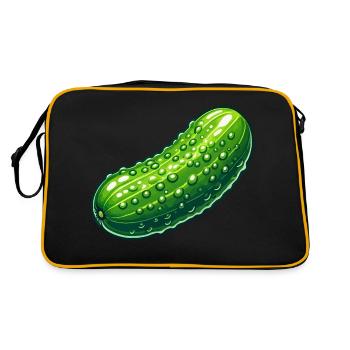 Curved pickle - Retro Bag - black/gold - Back
