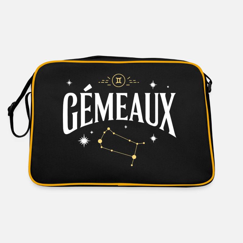 Signe astro gémeaux Sac Retro