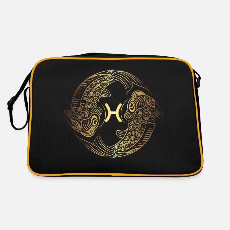 pisces1gold Plan de travail 1 Sac Retro