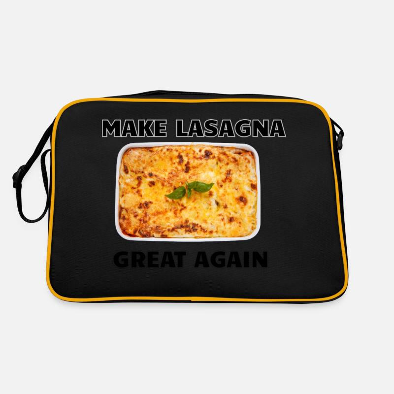 Make Lasagna Great Again Retro Bag
