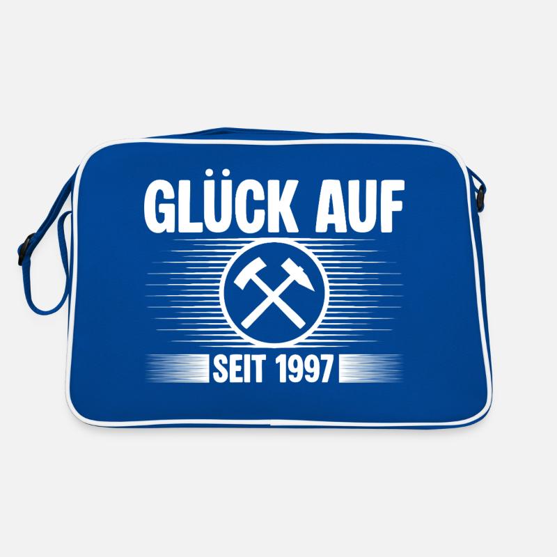 Glueck auf seit 1997 Retro Tasche