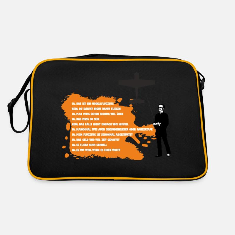 faq modellflug Retro Tasche