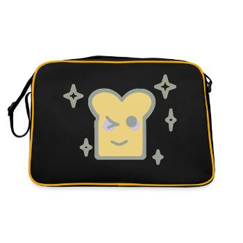 tartinekawaii - Sac Retro - noir/or - Dos