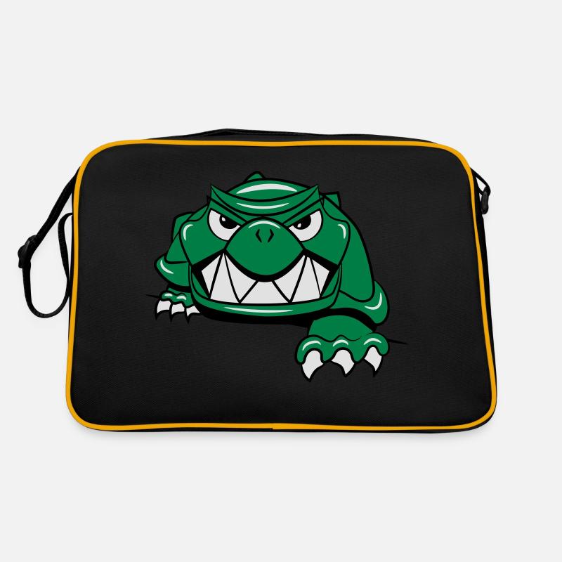 schildkröte horror Retro Tasche