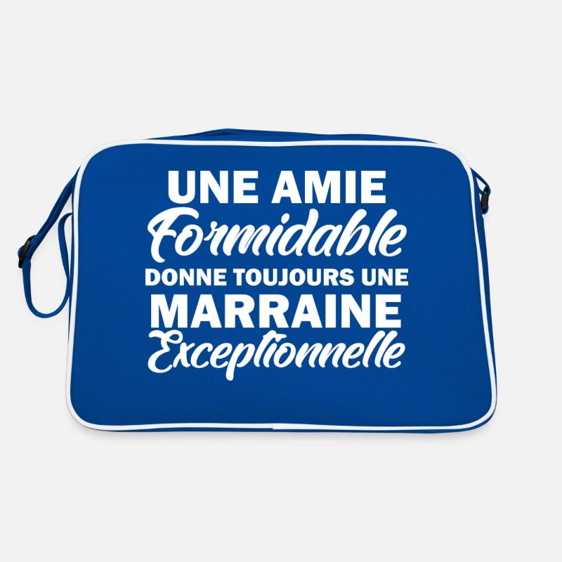Amie formidable donne une marraine exceptionnelle Sac Retro