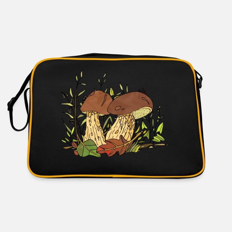 Mushrooms Retro Bag