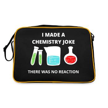 SCIENCE chemistry moment of science geschenk - Sac Retro - noir/or - Dos