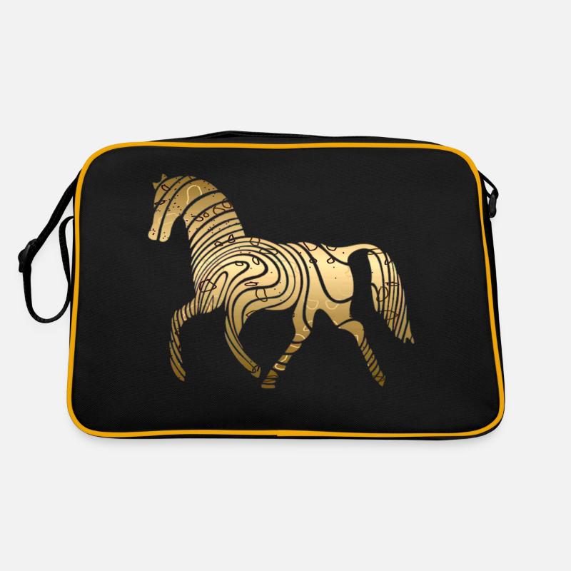 Pferd Retro Tasche