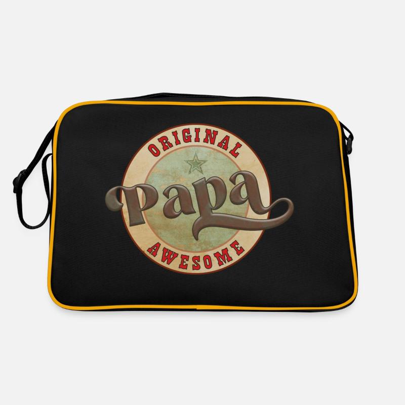 awesome Dad, Daddy, dad, Dad Retro Bag
