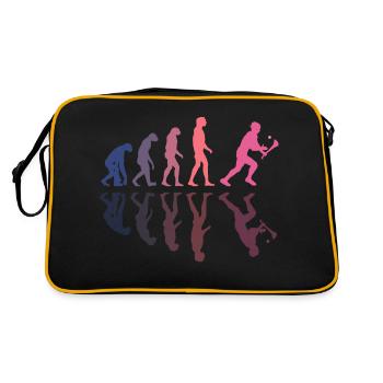 The Evolution of Hurling - Retro Bag - black/gold - Back