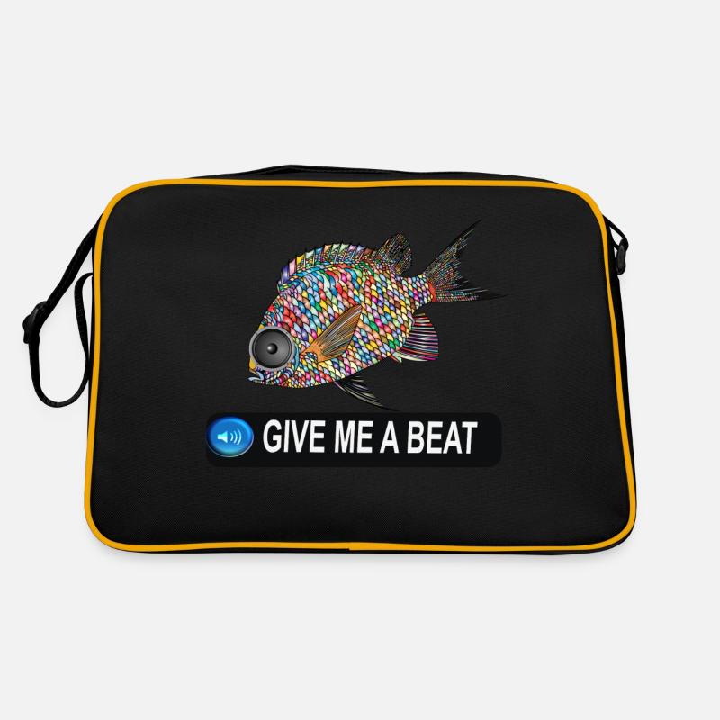 GIVE ME A BEAT FISH ! Sac Retro