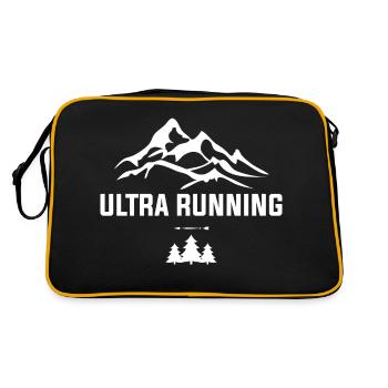 Ultra Running Trailrun Trailrunner Marathon - Retro Tasche - Schwarz/Gold - Hinten