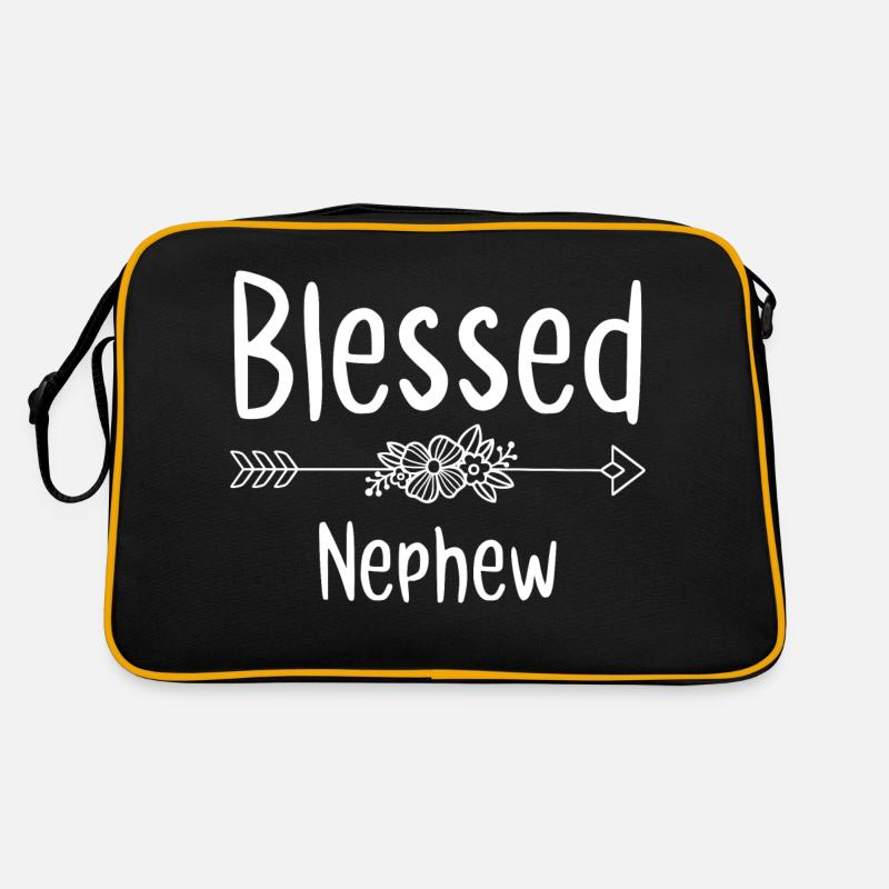 Gesegneter Neffe Retro Tasche