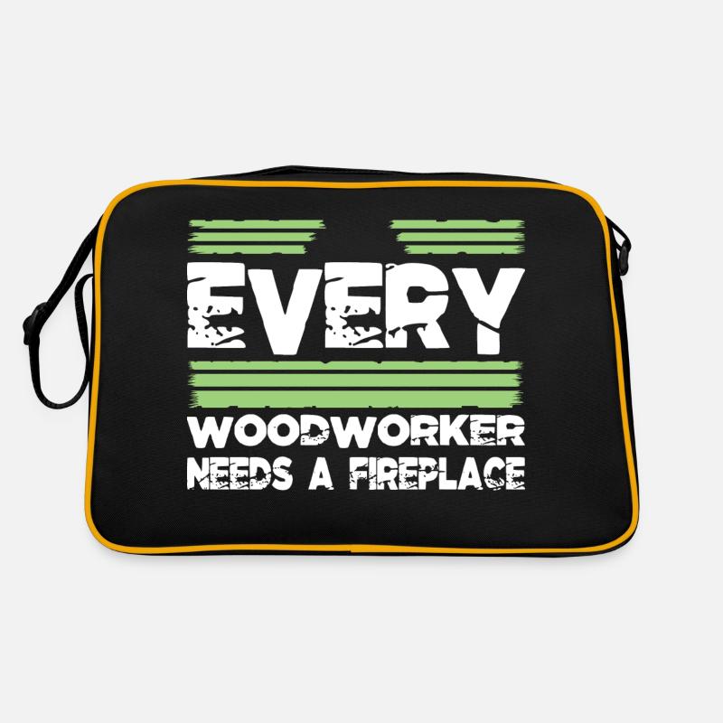 blogger statement fun carpenter tshirts Retro Bag
