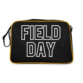 Field Day - Retro Bag - black/gold - Back