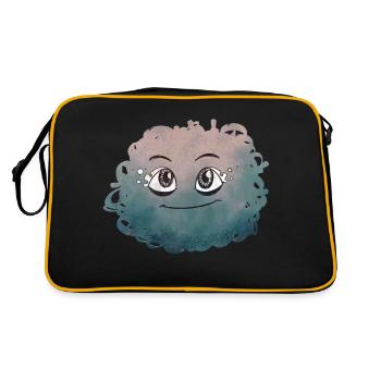 Little Pelota Monster n°8 - Retro Bag - black/gold - Back