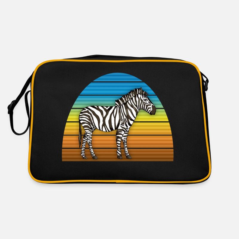Zebra Retro Bag