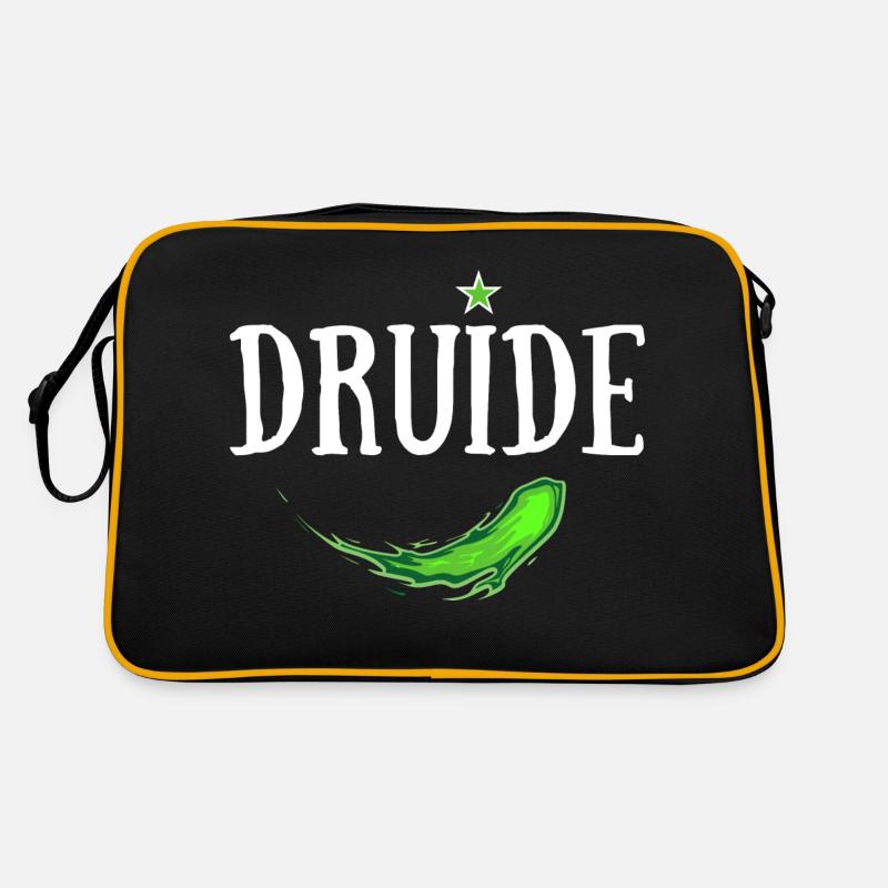 DRUIDE MAGIE VERTE Sac Retro