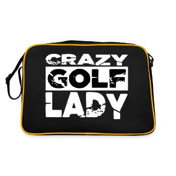 golfcoachgifts golfcoachgift girlsgolf putter - Retro Bag - black/gold - Back