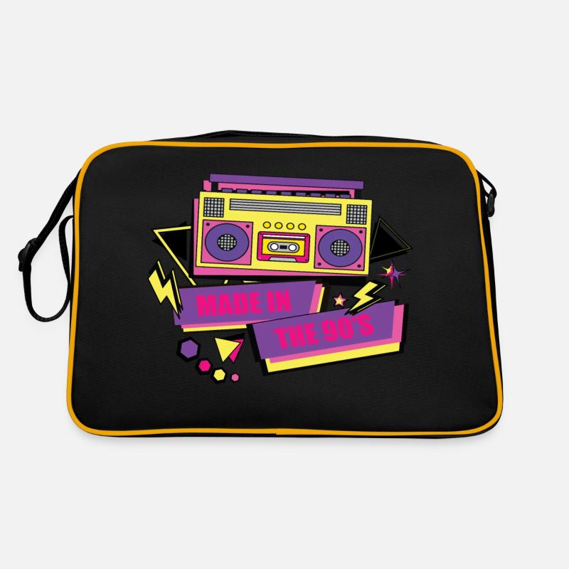1990iger Sprüche 90s Geschenksidee Retro Tasche