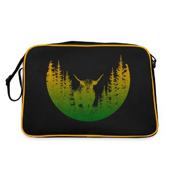 Fool - Retro Bag - black/gold - Back