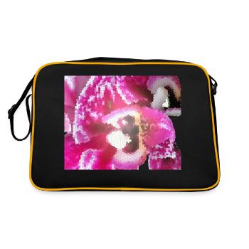 divided flower - Retro Bag - black/gold - Back