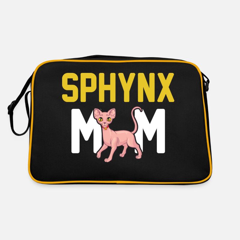 Sphynx Cat 2 Retro Tasche