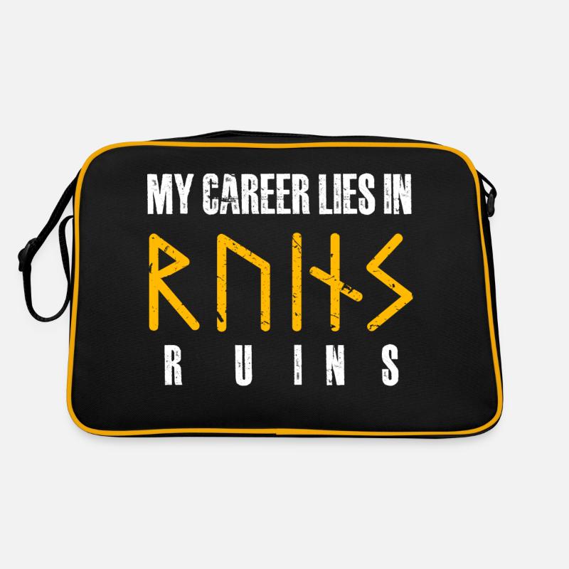 Ma carrière est en ruines Conception Sac Retro