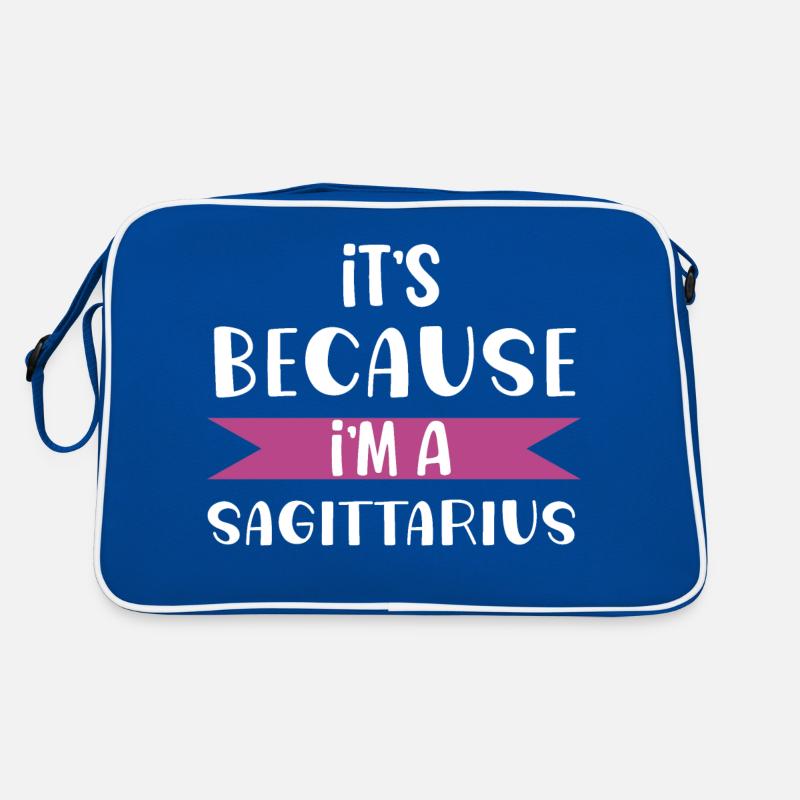 It's because i'm a sagittarius zodiac sign gift Sac Retro
