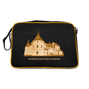 Fürstlich Drehna Schloss Luckau Brandenburg - Sac Retro - noir/or - Dos