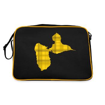 Guadeloupe - Sac Retro - noir/or - Dos