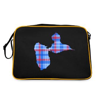 Guadeloupe - Sac Retro - noir/or - Dos
