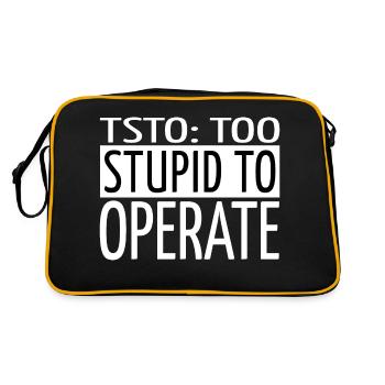 Gamer Encrypt Coding Hacking Hacking Code - Retro Bag - black/gold - Back