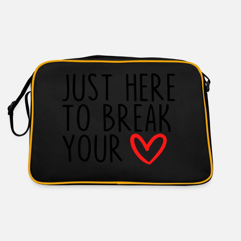 Juste là pour vous briser le cœur Sac Retro