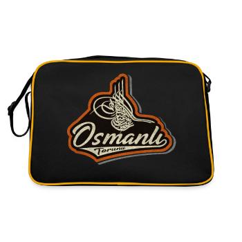 Osmanlı - Sac Retro - noir/or - Dos