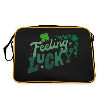 Feeling Lucky - Sac Retro - noir/or - Dos